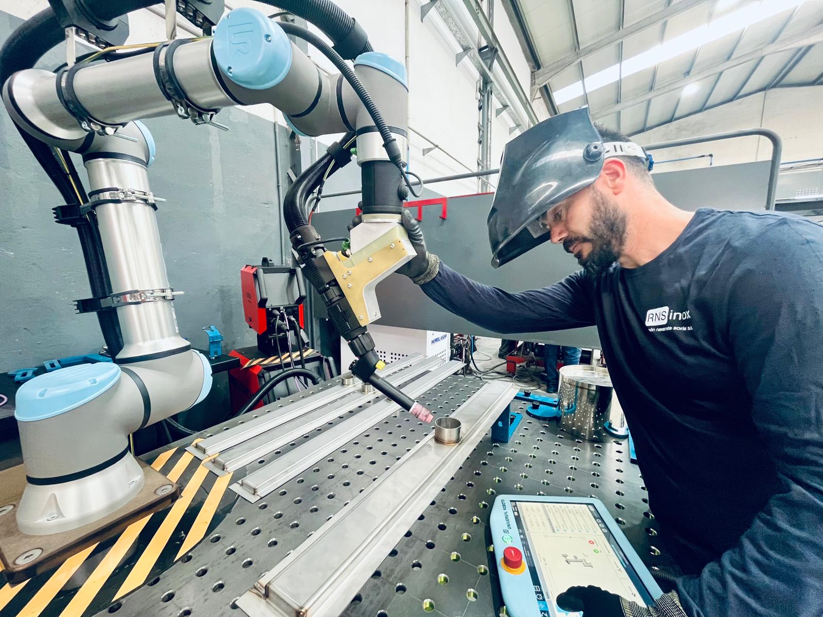 SOLDADURA TIG COBOT automatizada