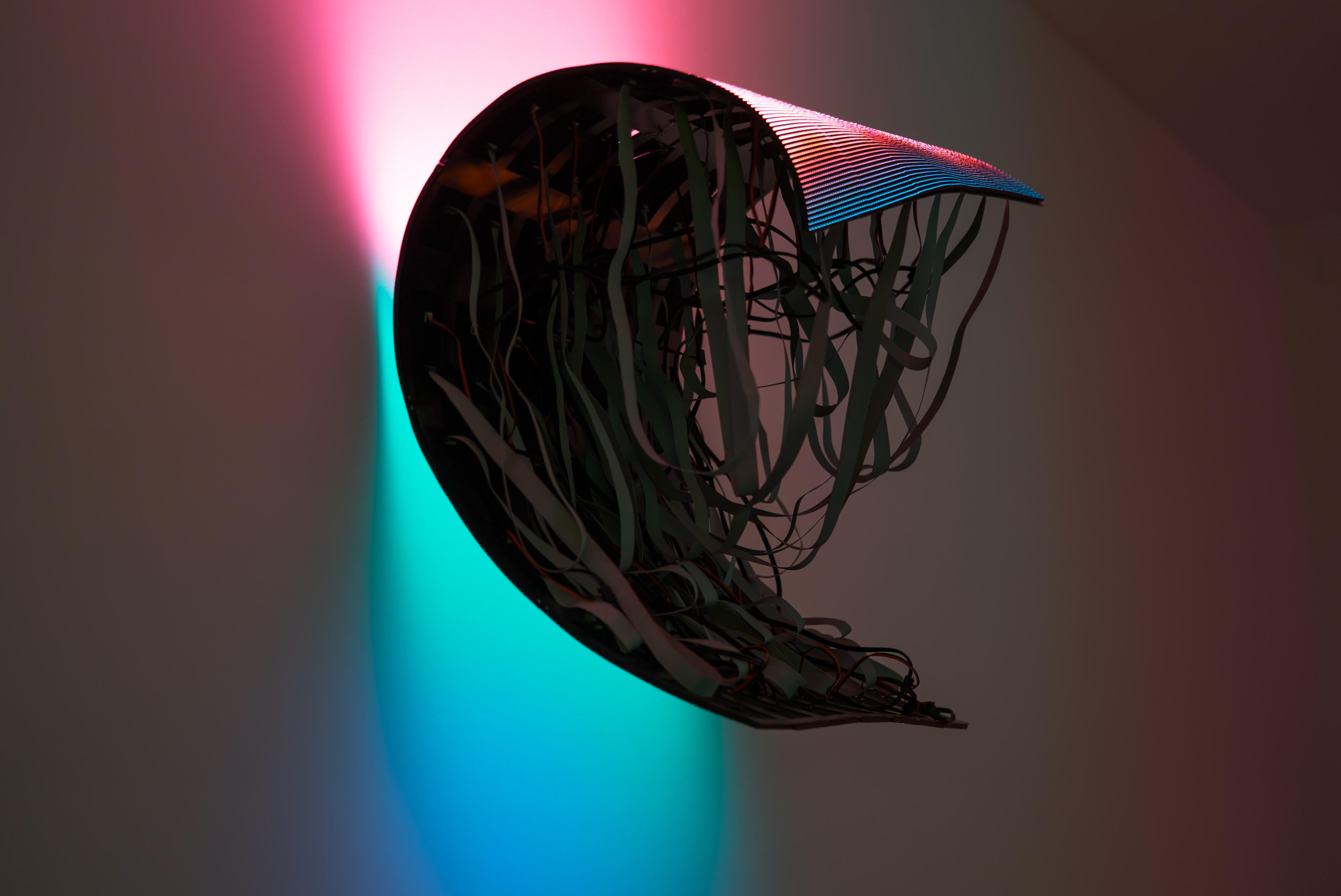 Escultura de Daniel Canogar de la serie Echo