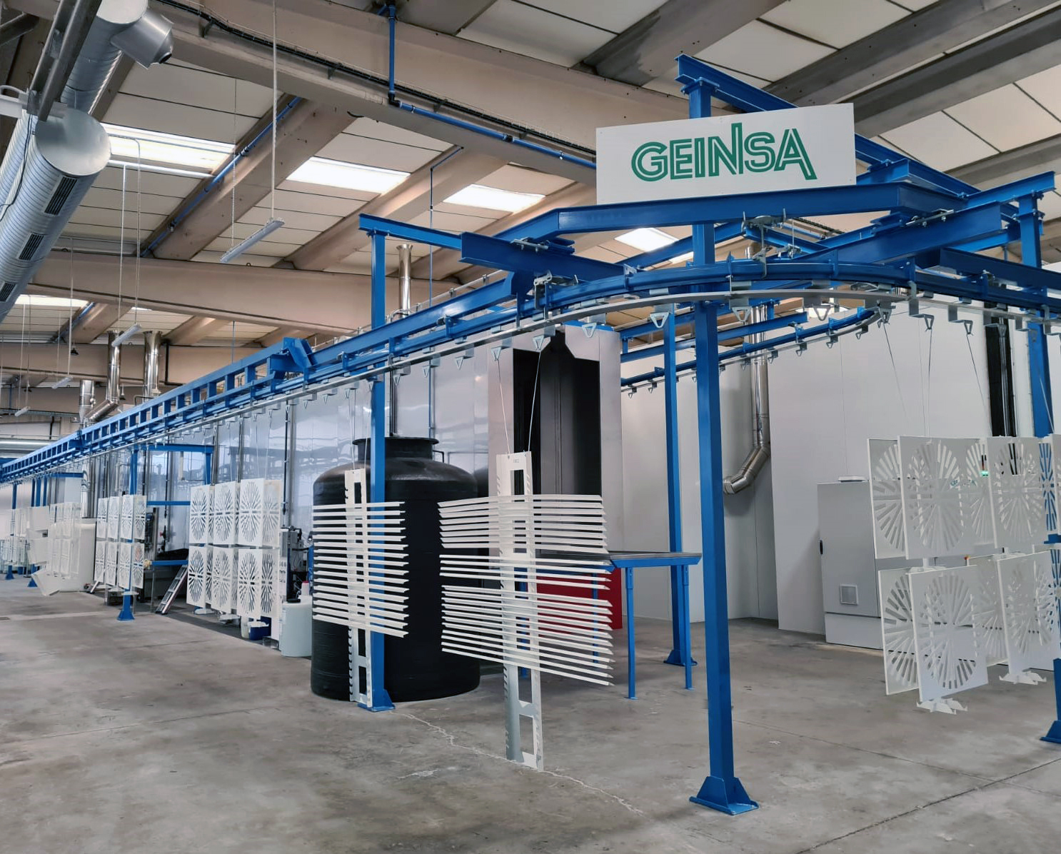 INSTALACION DE TRATAMIENTO DE SUPERFICIES Y PINTURA