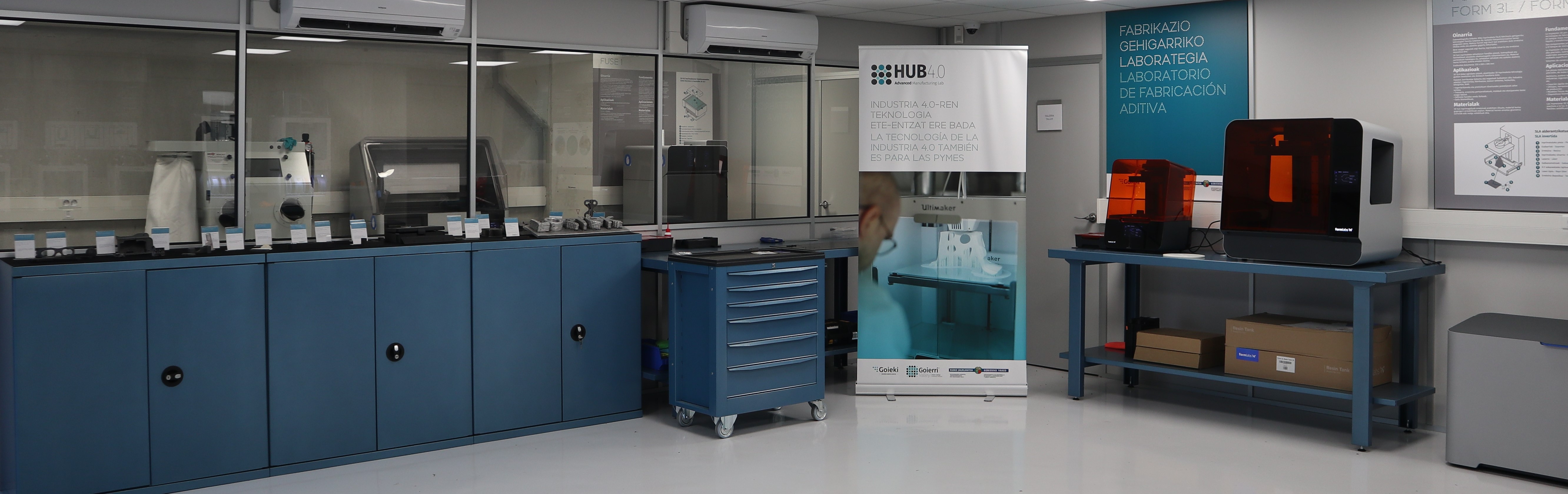 HUB 4.0 - 3D Eskaneatze eta Fabrikazio Gehigarriko Espezialistak