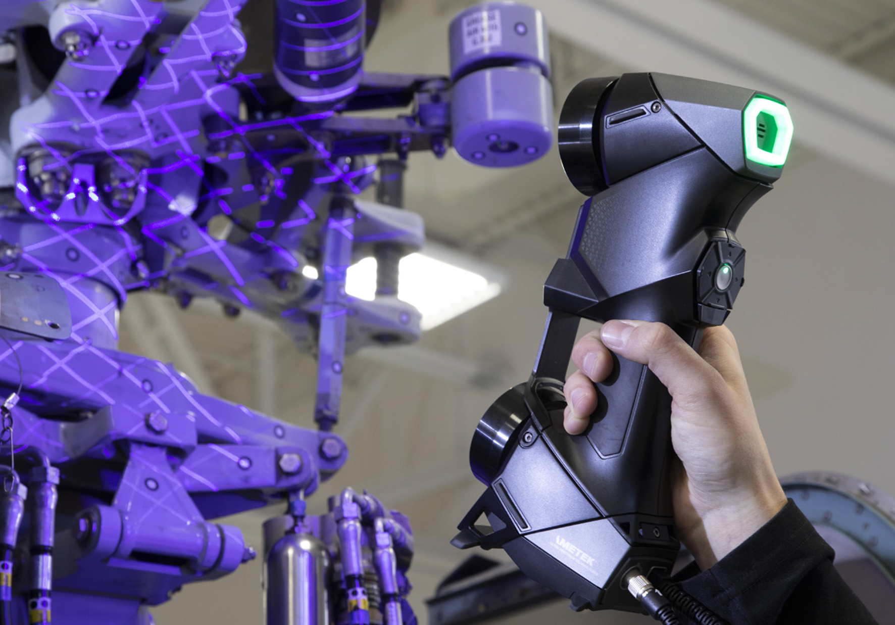 Escáner 3D de grado metrología: HandySCAN BLACK