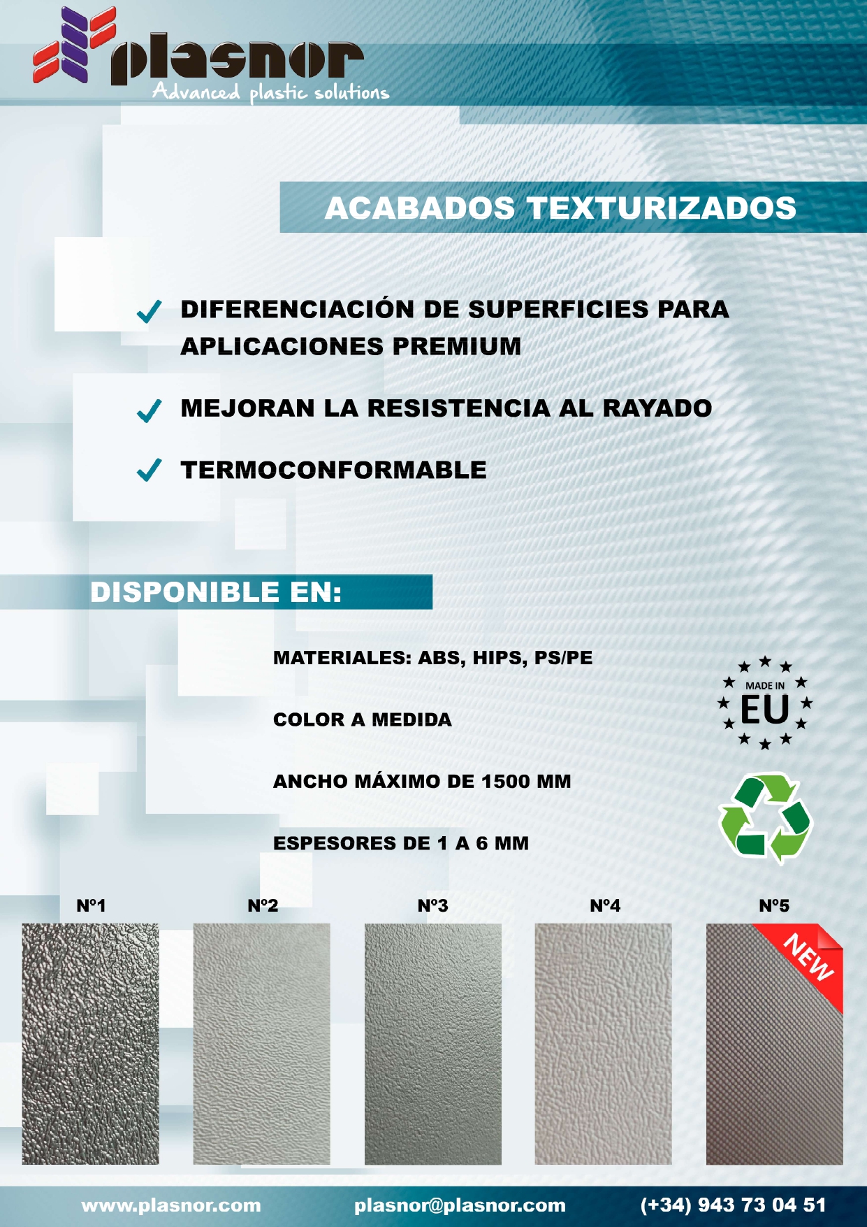 Láminas y placas a medida