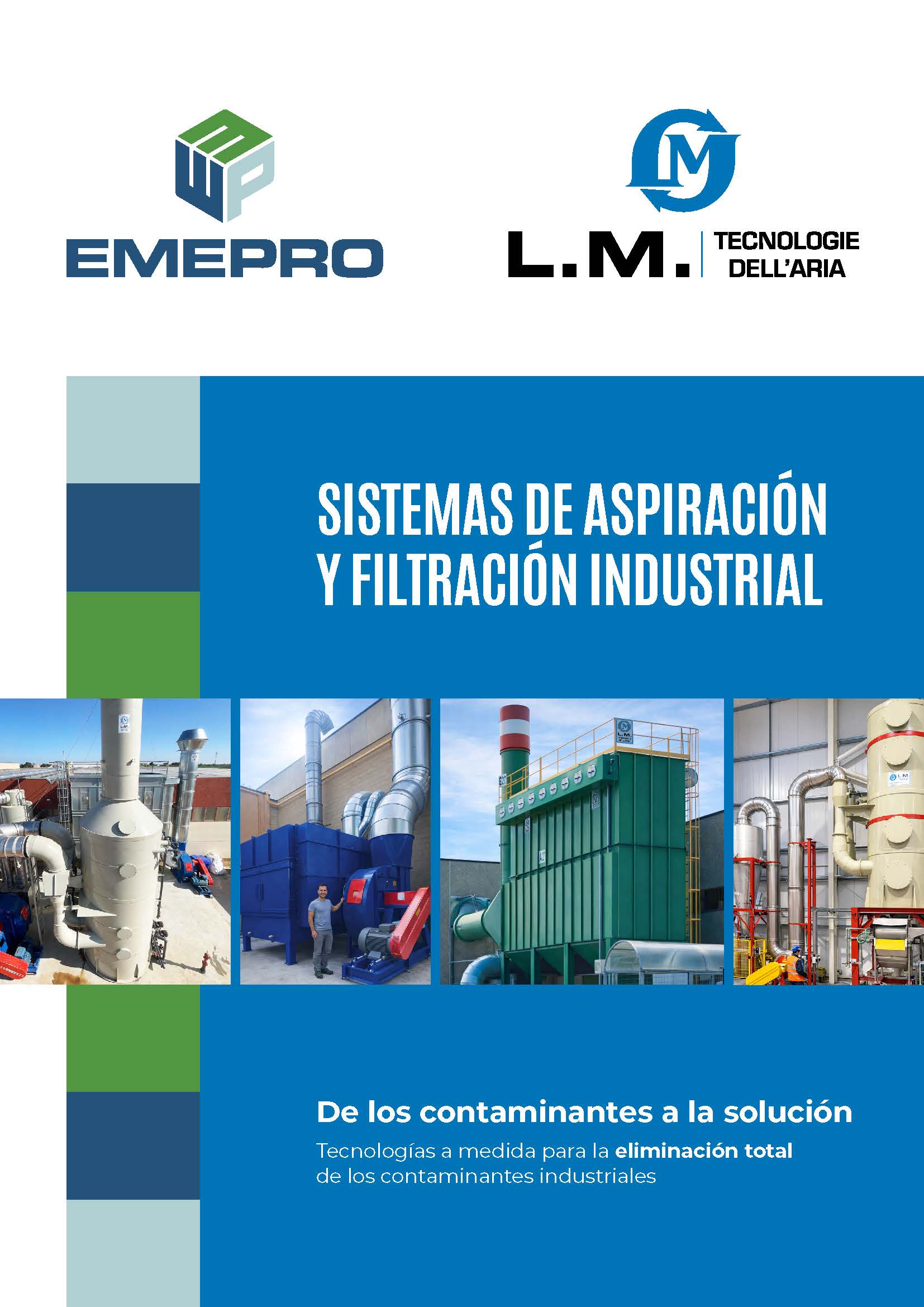 Sistemas de aspiración y filtración industrial - EMEPRO + L.M.