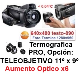 Termografica profesional Testo 890 foto 1280 y video Rad venta y alquiler gimateg Distribuidor testo