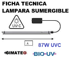 UVC Sumergible